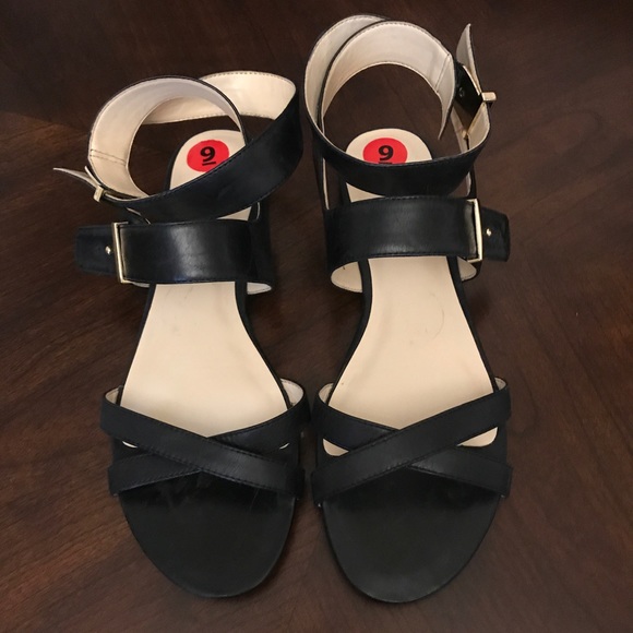 🌺Nine West Leather Sandals - Picture 1 of 8